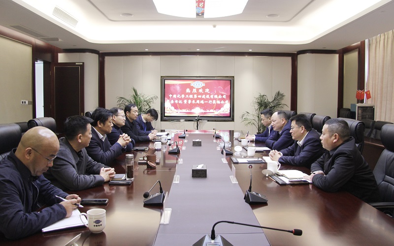 公司主要領(lǐng)導(dǎo)赴廬、蓉拜訪多家兄弟單位